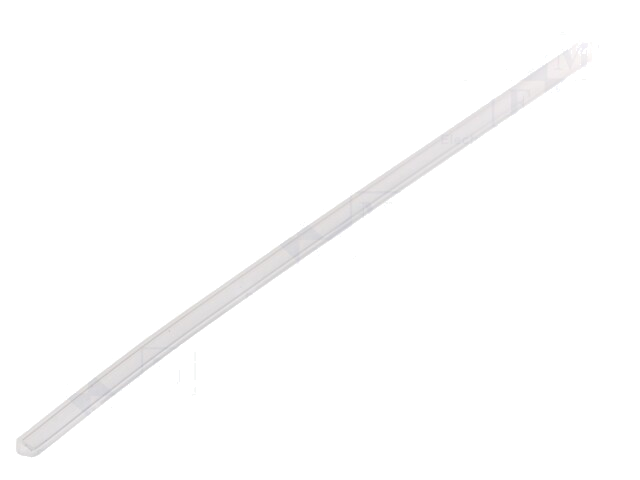 Randbescherming; polyethyleen; L: 30,5m; natuurlijk; H: 3mm; UL94HB Randbescherming; polyethyleen; L: 30,5m; natuurlijk; H: 3mm; UL94HB